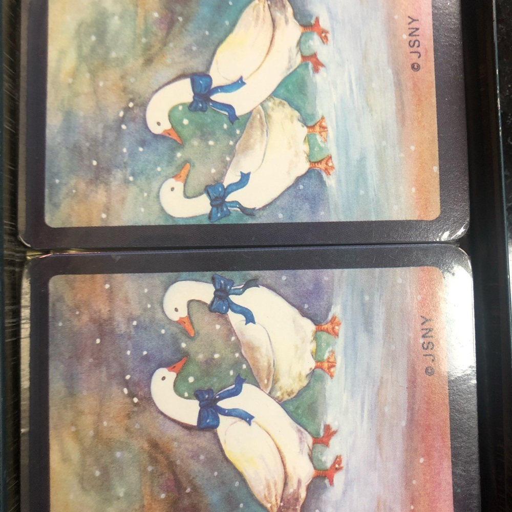 JSNY New Old Stock Vintage Duck Playing Cards - Picture 2 of 6